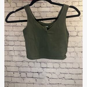 Wild Fable Green Crop Top Tank